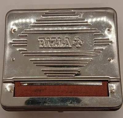 Vintage Rizla+ Automatic Cigarette Rolling Machine Stainless Steel • $39