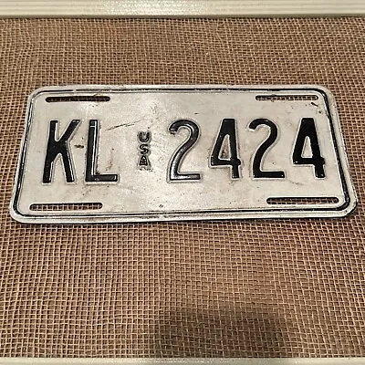 Vintage Military Forces Overseas License Plate USA • $12.99