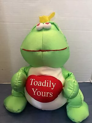 MOSHI GREEN FROG TOAD PILLOW TOADILY YOURS GENUINE MICROBEAD Plush STUFFED TOY • $32