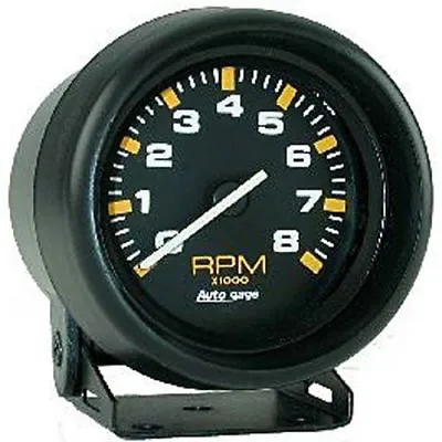 Auto Meter Autogage Pedestal Mount Mini 8K Tach Tachometer 2-3/4 In. 8000 RPM • $69.90