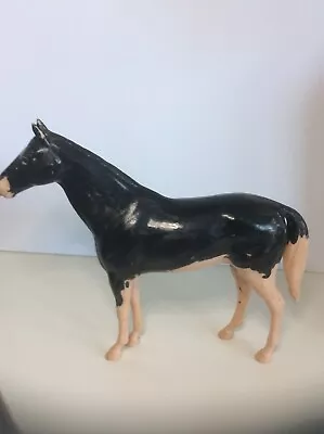 Vintage Model Western Horse Half Painted  • $12
