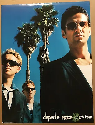 DEPECHE MODE Rare 2001 PROMO POSTER Of Exciter CD 18x24 USA NEVER DISPLAYED USA • $68.12