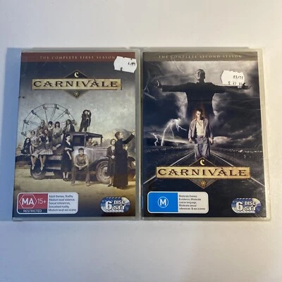 £21.06 • Buy Carnivale Season 1 & 2 Dvd Tv Series Region4 Brand New Sealed Drama Supernatural
