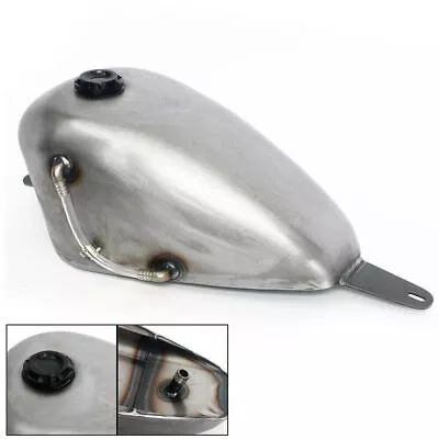 9L 2.4 Gallon Handmade 4cm Deep Fuel Gas Tank & Cap For HONDA Steed VLX 600 400 • $234.91