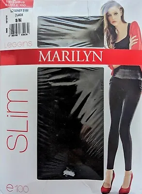 Marilyn Womens Opaque Warm Leggings With Plush Inner Lining Size S M L XL  • $13.64