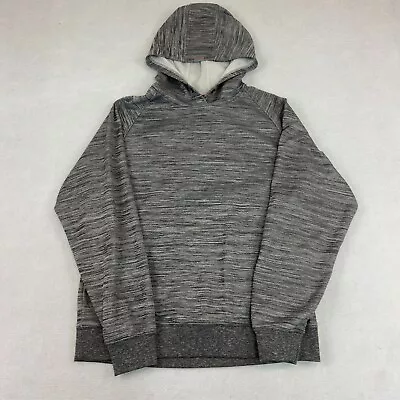 Cinch Sweatshirt Mens Medium Gray Hoodie Pullover 100% Polyester Western READ • $19.99