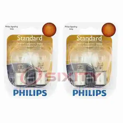 2 Pc Philips Tail Light Bulbs For Volvo 142 144 145 164 940 960 V70 V90 Tv • $9.28