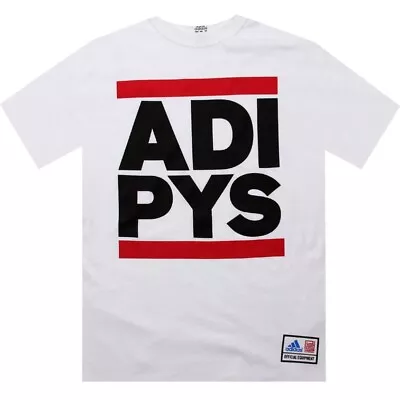 $20.00 Adidas Adi PYS Tee Run DMC Style (white) Shirt SADDVGAWHT • $10