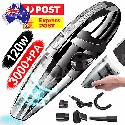 Home Rechargeable Car Vacuum Cleaner Wireless Handheld Vaccum Cleaner Wet Dry • $25.95