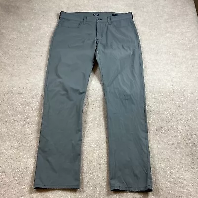 J Crew Pants Mens 32x30 Gray Straight Fit Flex Stretch Chino • $22.95