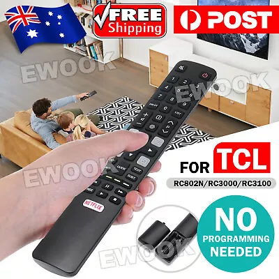 For TCL TV FFALCON TV Remote RC802N ARC802N YUI1 For TCL 65C2US 75C2US 43P20US • $6.85