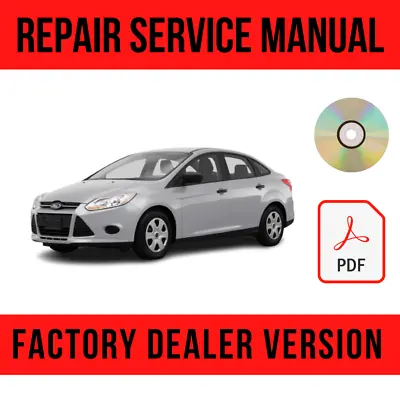 $13.49 • Buy Ford Focus 2010-2017 Factory Repair Manual MK3, R2 MK2