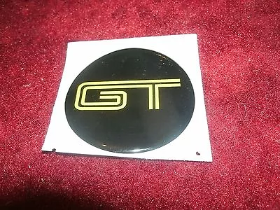 2005 2006 07 2008 2009 Ford Mustang Gt Rear Faux Gas Cap Emblem Logo Decal Yello • $12.14