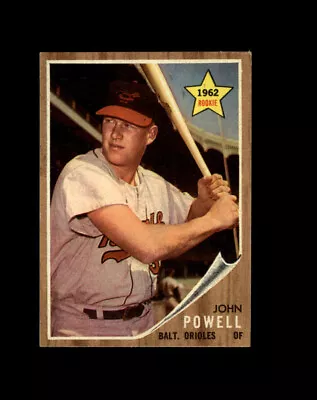 Boog John Powell 1962 Topps #99 Rookie Card Baltimore Orioles • $0.99