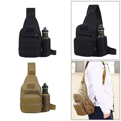 Tactical Shoulder Bag Molle Shoulder Bag BW Chest Bag Military Bag Molle Systems • £11.55