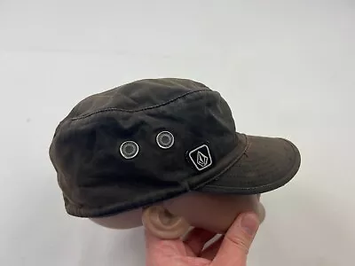 Volcom Hat Cap Size Medium M Black Mens Adjustable Adult Casual Embroidered Men • $18.77