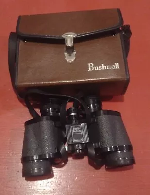 Bushnell Sport View Binoculars Insta Focus Carrying Case 7 X 35 Vintage 1960s • $21.99