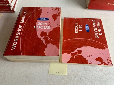 $35 • Buy 2011 OEM Ford Focus Workshop Service Repair Shop Manuals Set Wiring Diagrams