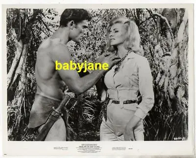 Mike Henry Nancy Kovack Original 8x10 Photo 1966 Tarzan And The Valley Of Gold • $24.99