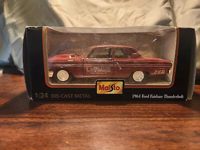 Maisto Special Edition 1964 Ford Fairlane Thunderbolt 1:24 Loyal Ford • $25