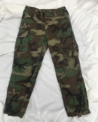 US Military Woodland Camouflage Combat Trousers Propper International • £20