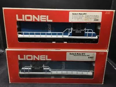 Boston & Maine GP-9 Powered Engine & Dummy Unit O / 027 Gauge Trains [Lionel] • $133.50