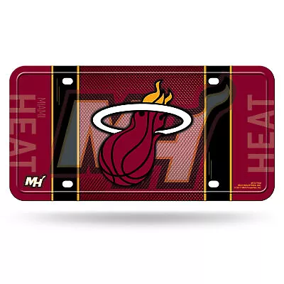 Miami Heat Logo NBA 12x6 Metal License Plate Auto Tag • $14.99