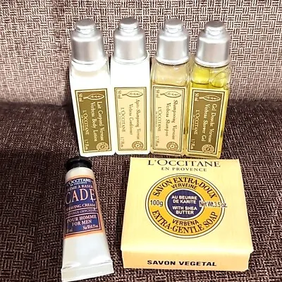 L'OCCITANE Bundle: Soap Shampoo Conditioner Body Lotion Shower Gel Shaving Cream • $35