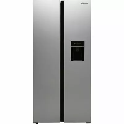 £619 • Buy Fridgemaster MS83430DFF 84cm Frost Free American Fridge Freezer Silver