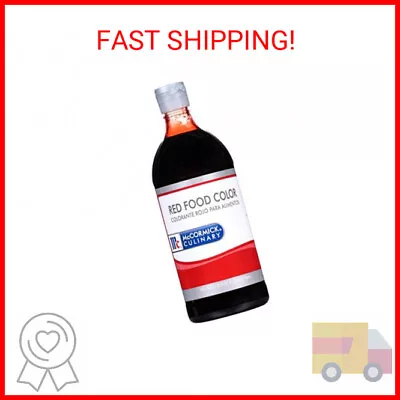 McCormick Culinary Red Food Coloring 32 Fl Oz - One Bottle Of Red Food Dye With • $17.94