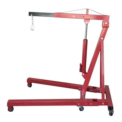 0.5-2 TON Adjustable Engine Motor Hoist Cherry Picker Workshop Shop Crane Lift • $234.66