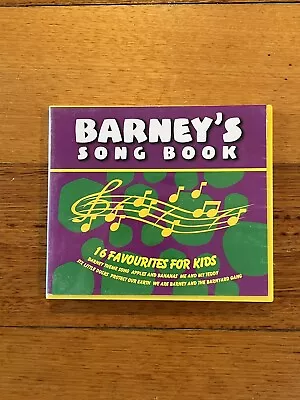 Barney's Song Book 16 Favorites For Kids CD • £7.38