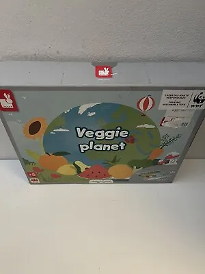 Janod Veggie Planet Game In Partnership With WWF NEW Sealed • £7.49