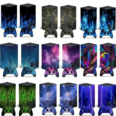 For Xbox Series X Skin Sticker Decal Vinyl Wrap For Console And 2 Controllers • $8.27