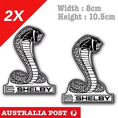 Ford Mustang Shelby Cobra GT500 Logo  Decal Stickers • $7.10