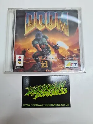 Doom (Panasonic 3DO) Game Disc And Manual • £59.99