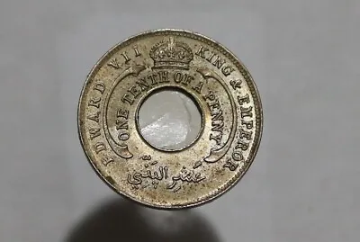 £6.41 • Buy 🧭 British West Africa 1/10 Penny 1910 High Grade B52 #5533
