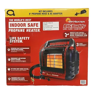 Mr. Heater Propane Space Heater 18000 BTU Big Buddy Portable Radiant 450 Sq Ft • $129.99