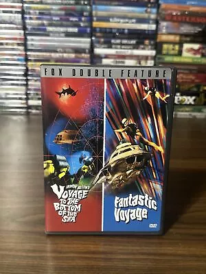 Voyage To The Bottom Of The Sea Fantastic Voyage Double Feature DVD • $22