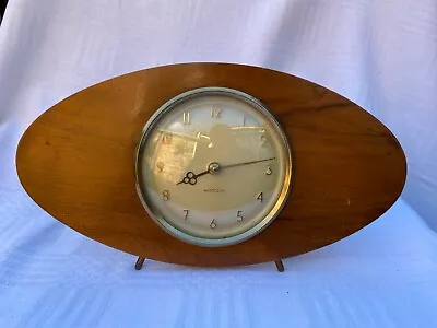 Vintage WESTCLOX Oval Wooden Clock • $9.96