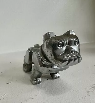 Vintage Mack Truck Heavy Chrome Bulldog Hood Ornament Pat. 87931 • $69