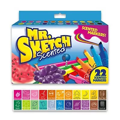 Mr. Sketch Chiseled Tip Marker 2054594 22 Assorted Scented MarkersÂ  • $16.59