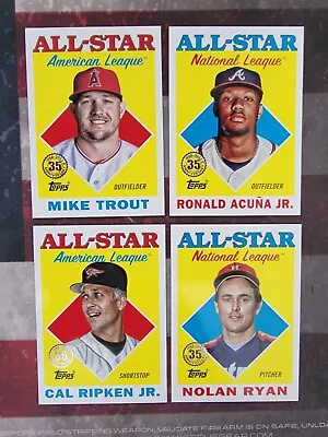 2023 Topps Series 2 35th Anniversary All-Star Inserts You Pick Complete Your Set • $1.79