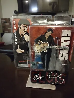 McFarlane Toys 2004 Elvis Presley 1968 Comeback 6 Inch Action Figure • $37.85