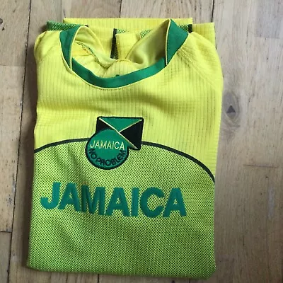 Retro Jamaica Football Jersey Sportz No Problem Youth Unisex Age 14/16 36” (B8) • £14.50