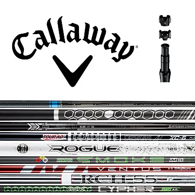 Callaway Custom 2022 Graphite Driver Opti Fit 2 Shafts - Pick Your Model & Flex • $309.99