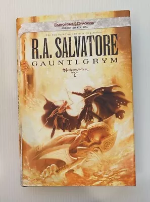 Neverwinter Book I: Gauntlgrym By R. A. Salvatore 2010 1st Printing HARDCOVER • $11.99