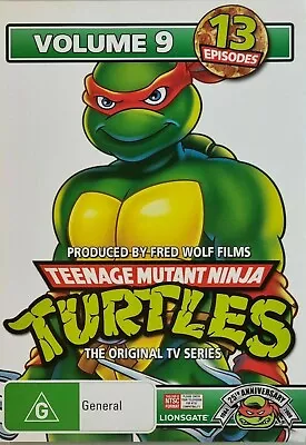 Teenage Mutant Ninja Turtles : Vol 9 DVD (Pal 2006) Free Post • $15