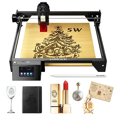 Longer Ray5 5W Laser Engraver 60W Laser Cutter And High Precision Laser Engrave • $197.99