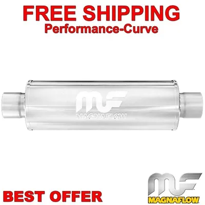 3  C/C 6  Round 18  Body MagnaFlow Muffler SS 12649 • $145